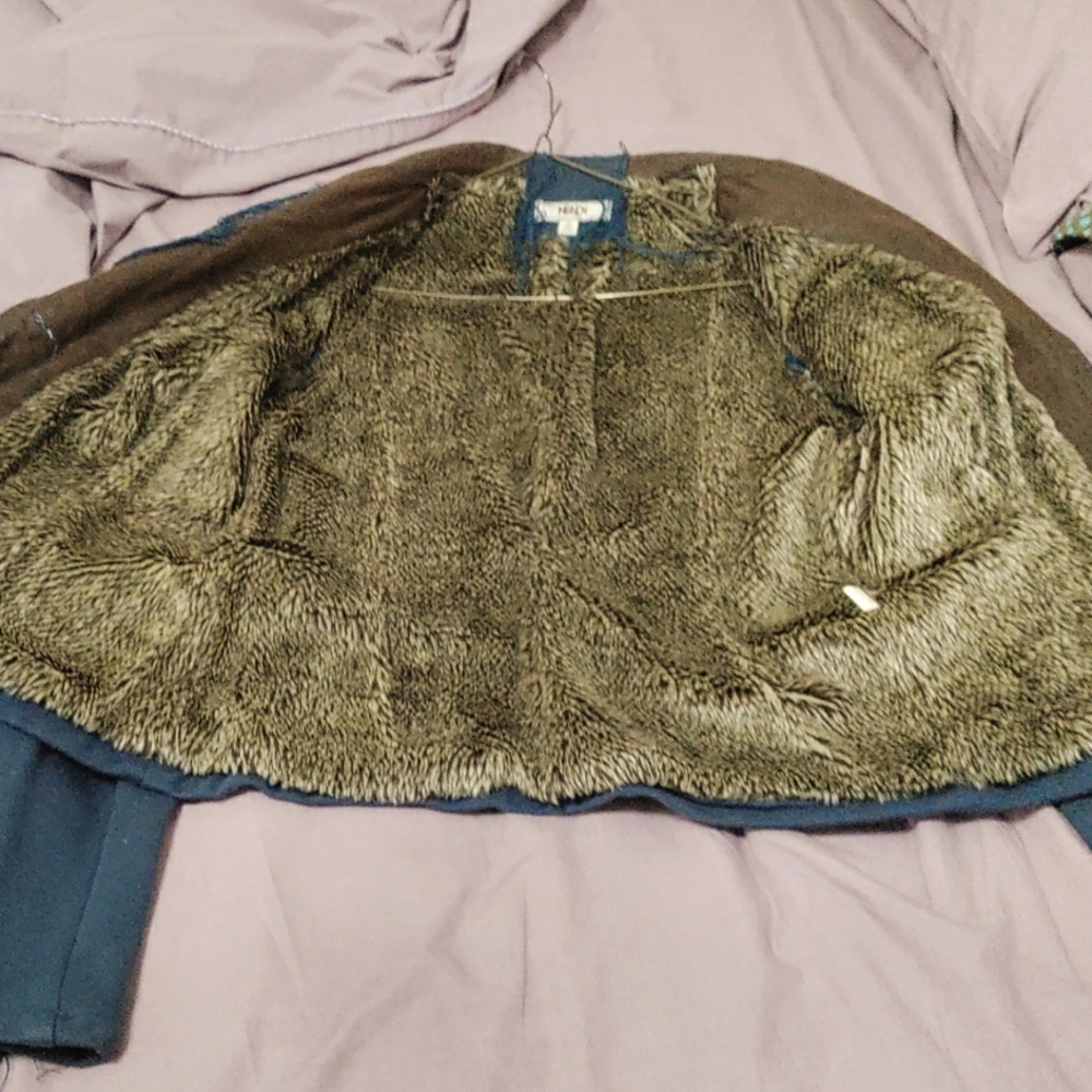 Jacket with fur lining - Picture 3 of 3